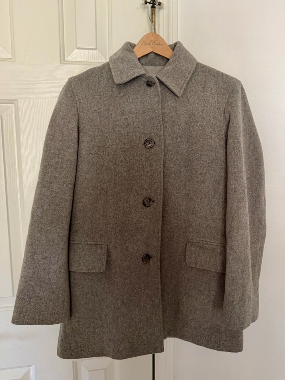 J. Crew Women's Gray Wool Pea Coat (Edward Cullen style)